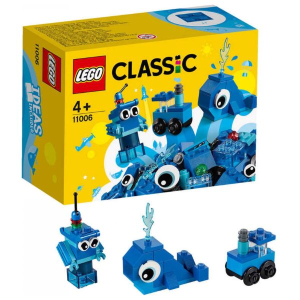 LEGO® Classic 11006 Modré kreativní kostičky