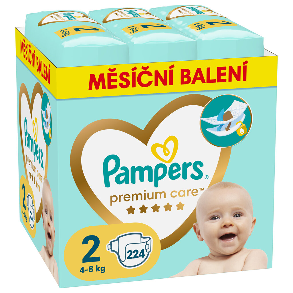 PAMPERS Pleny jednorázové Premium Care